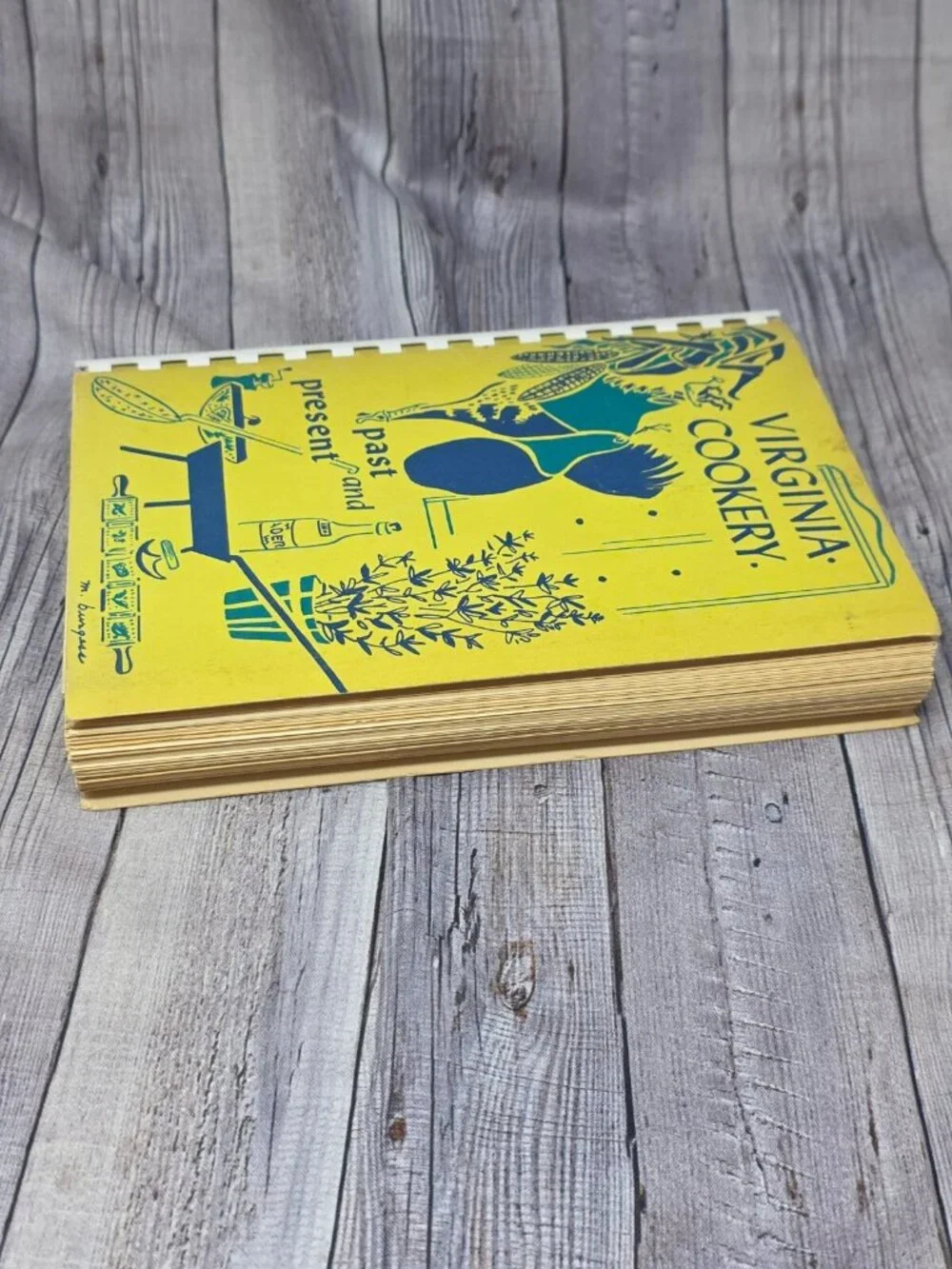 Virginia Cookery Past And Present Women’s Auxiliary Olivet Franconia 1957 1st Ed